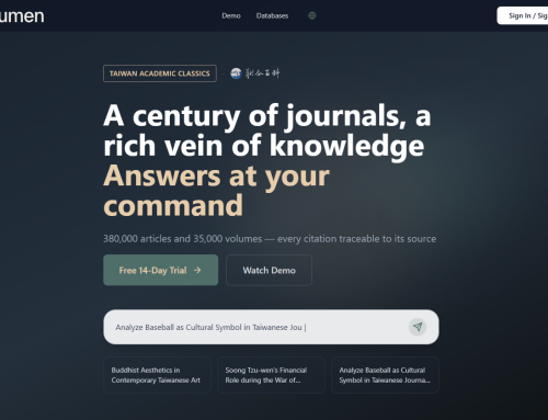 NEW | Lumen: Verifiable, Extensible AI for Scholarly Search Email